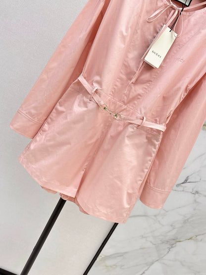 G Spring/Summer 25 New Peach Pink Shirt