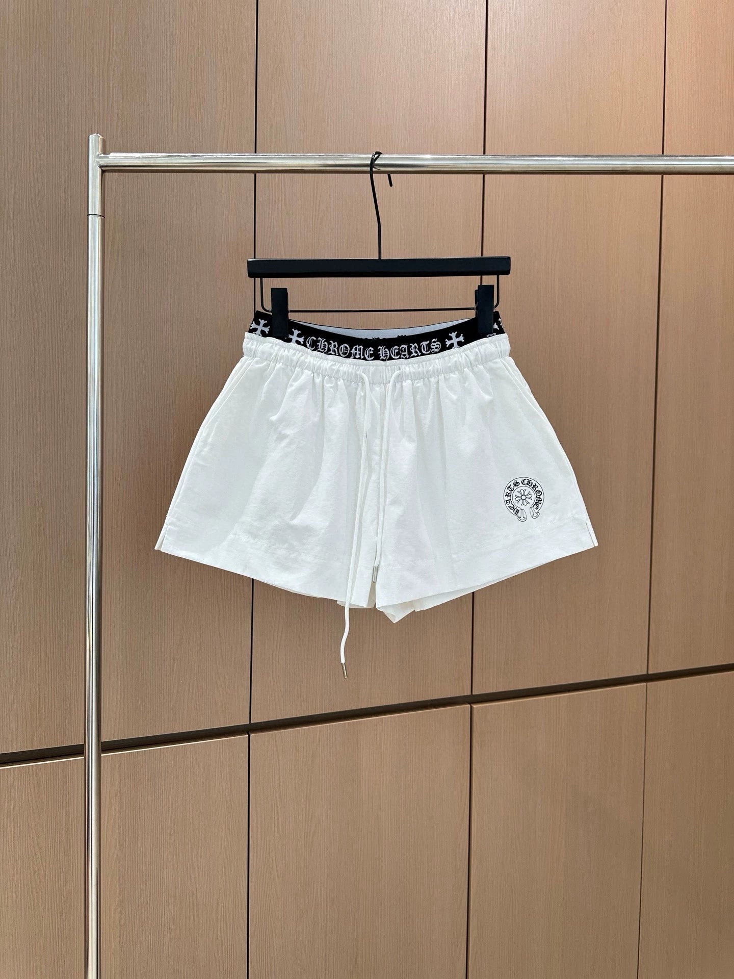 25 New Double Waist Head Printed Drawstring Shorts