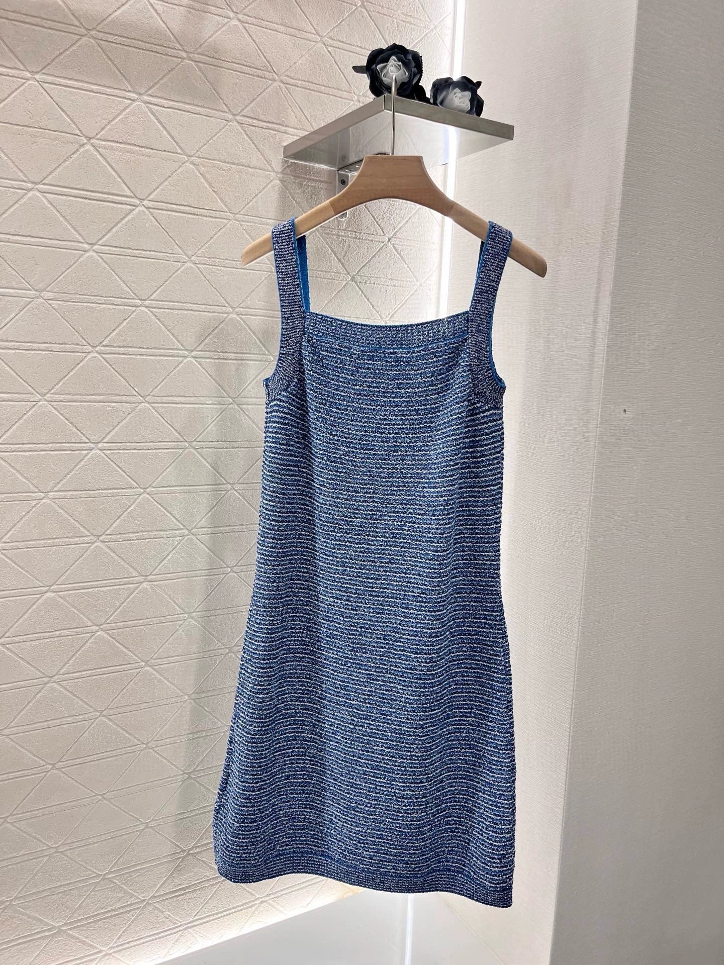 G 25 Spring new style Pocket knitted camisole dress