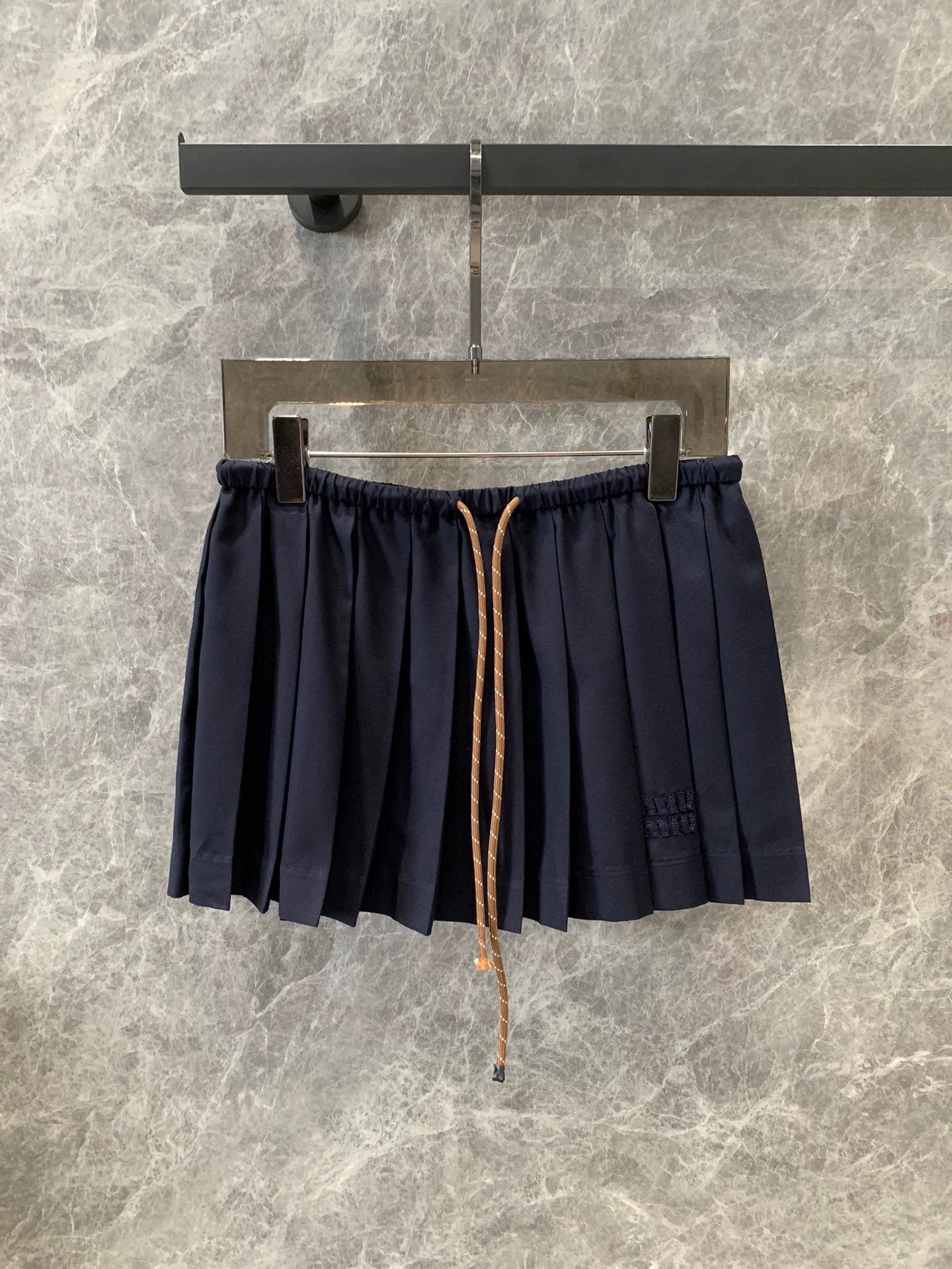 M 24 Spring and Summer New Products Hemp Rope Pleated Short Skirt