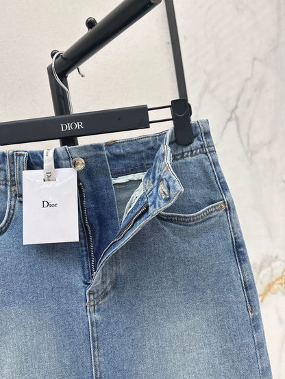 D 25 Spring/Summer Latest Denim Half Skirt (S-XXL)