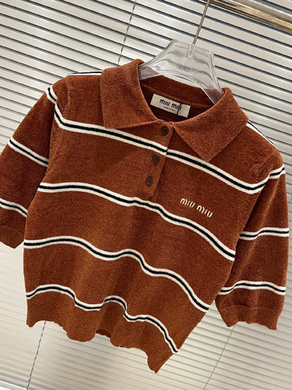 D 25 Star knitted short-sleeved to