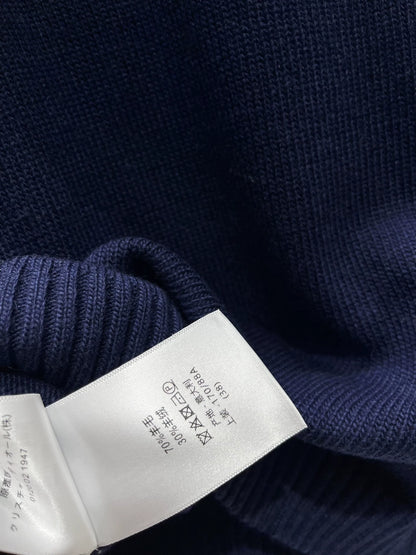 D 25 New letter-print cashmere and wool sweater.