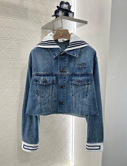 M 25 Navy denim suit