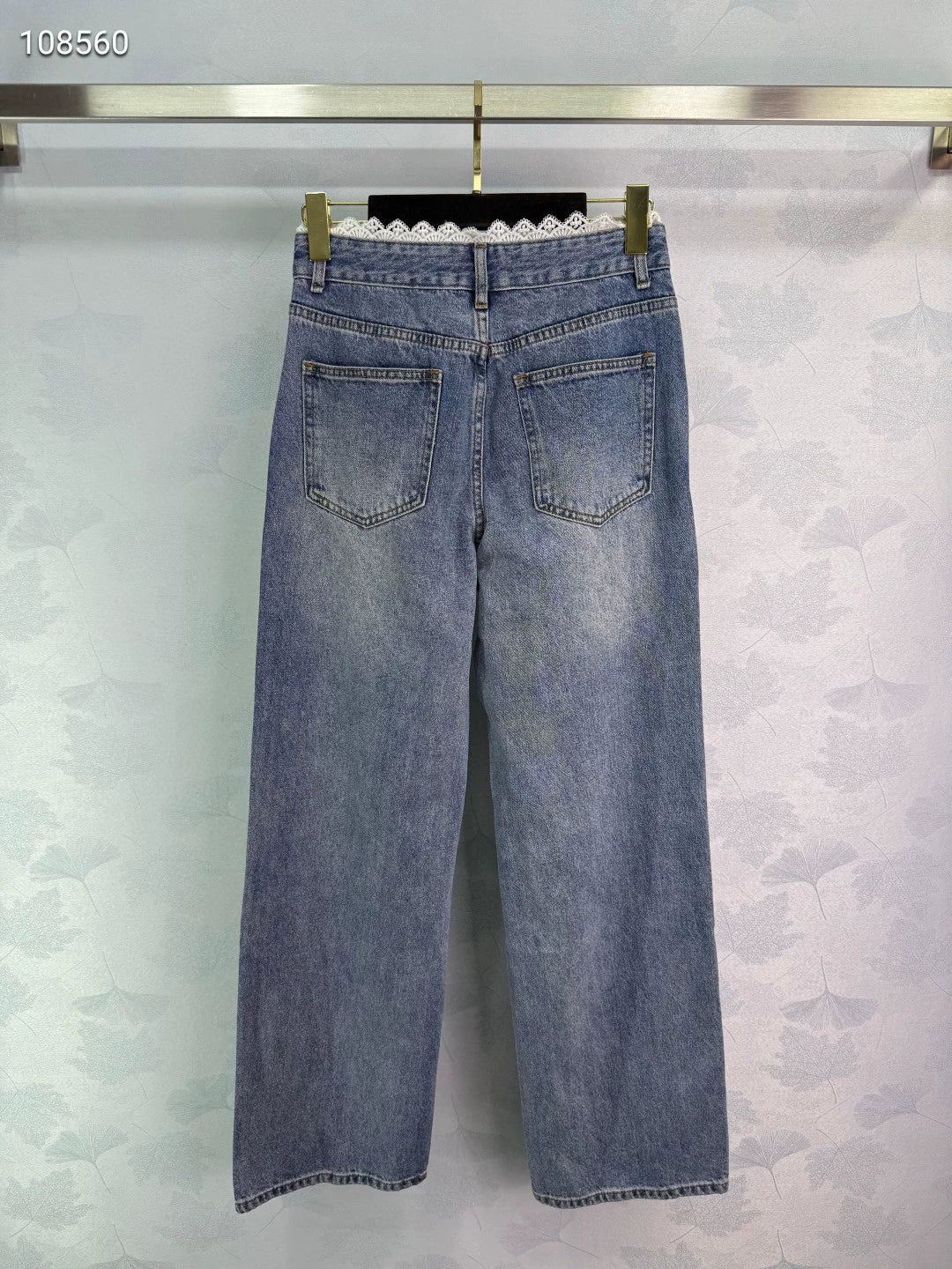 C 25 Lace panel jeans