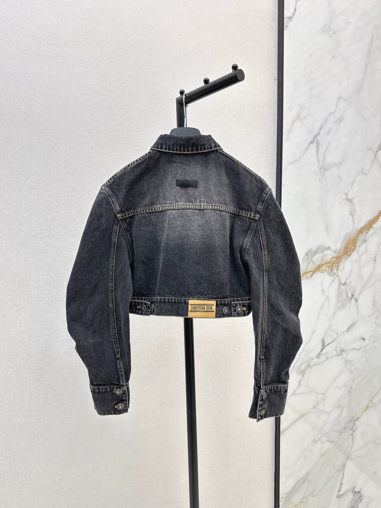 D 25 Denim jacket + straight pants set