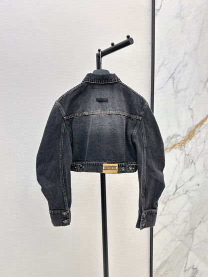 D 25 Denim jacket + straight pants set