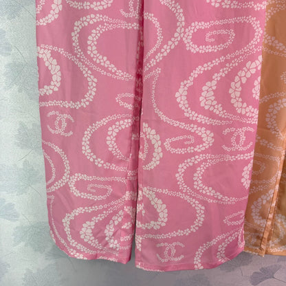 C 25 Printed wide-leg pants
