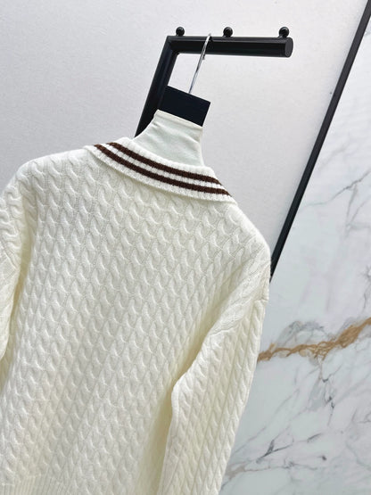 Bru 25 Logo-embellished cashmere sweater