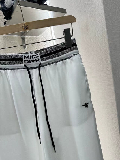 D 2025 new product Drawstring webbing trousers