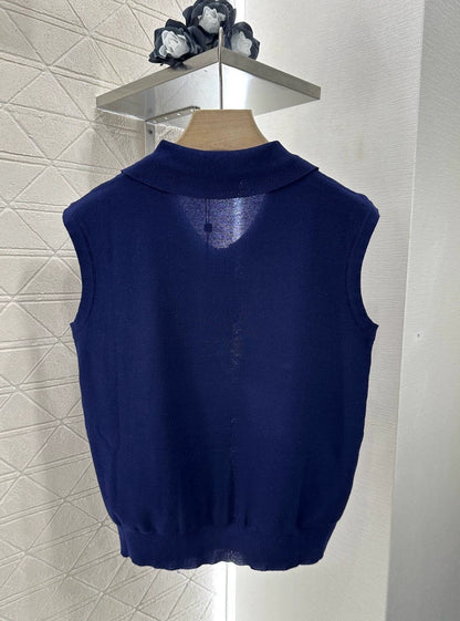 LO 25 New Turtleneck lightweight knit tank top
