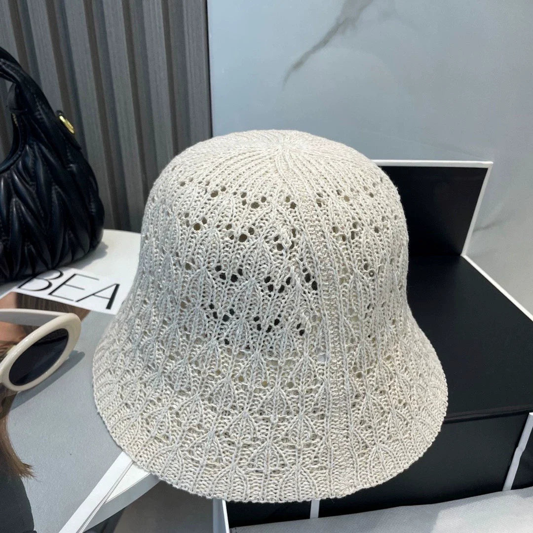 25 Summer new hollow fisherman hat