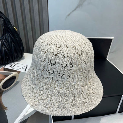 25 Summer new hollow fisherman hat