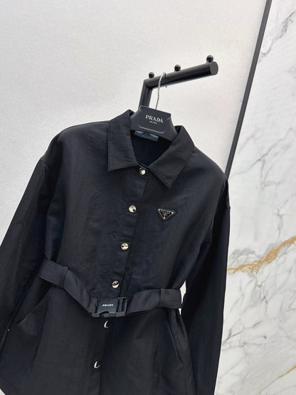 Pr 25 Shirt-style functional button jacket