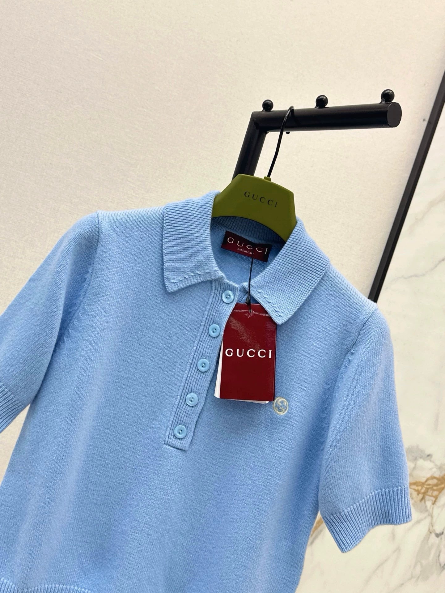 G 25 Spring/Summer Latest Lapel Short Sleeve Top