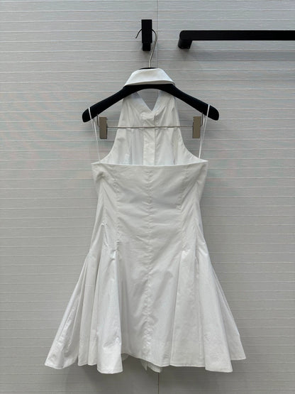 Ba 25 New Hanging Neck Sleeveless Cotton Dresses