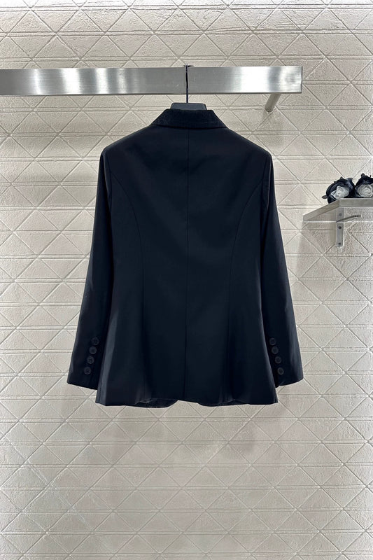 D 25 Brooch suit jacket