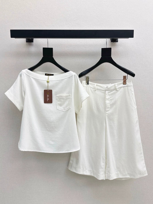 Lor 25 One Neck Top + Pants Set
