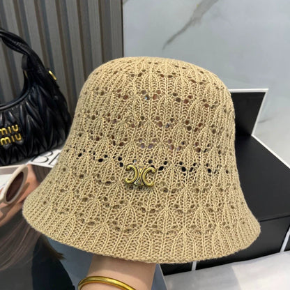 25 Summer new hollow fisherman hat