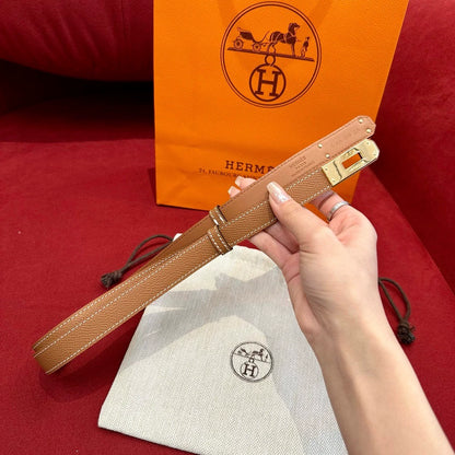 Women's belt calfskin