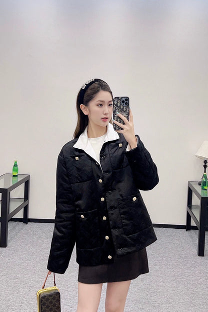 C 25 Jacquard silk cotton jacket
