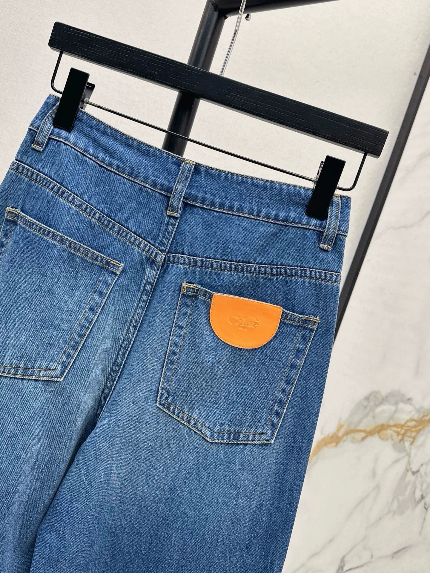 chl 25  25 Spring/Summer New Straight wide-leg high waist jeans