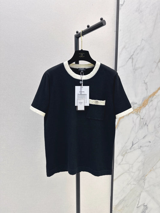 C 25 knitted short-sleeved top