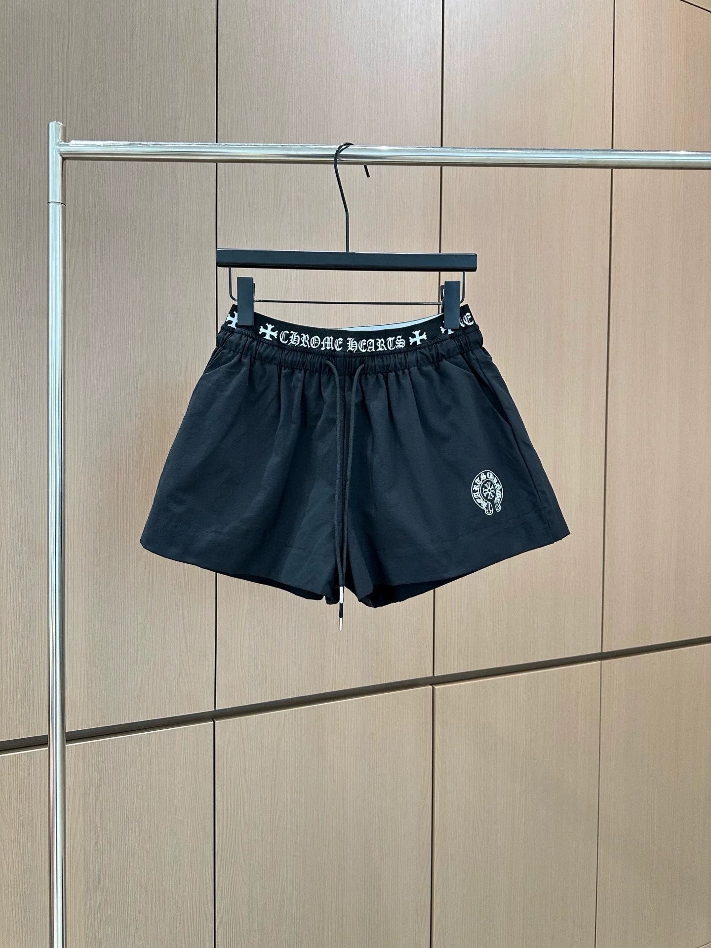 25 New Double Waist Head Printed Drawstring Shorts