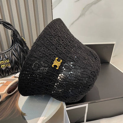 25 Summer new hollow fisherman hat