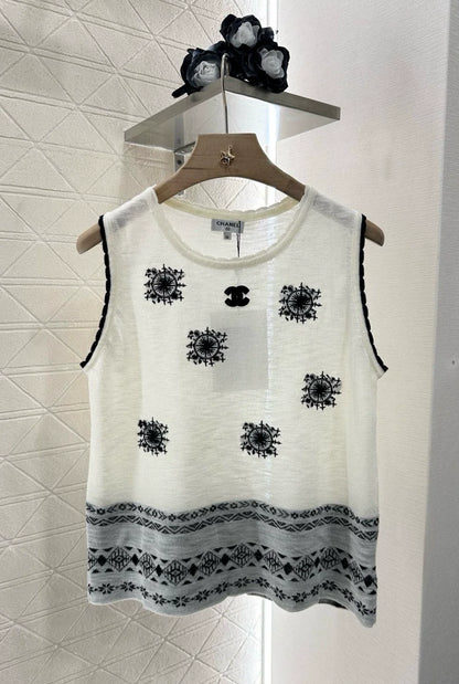 2025 Summer New Embroidered Totem Ethnic Style Vest