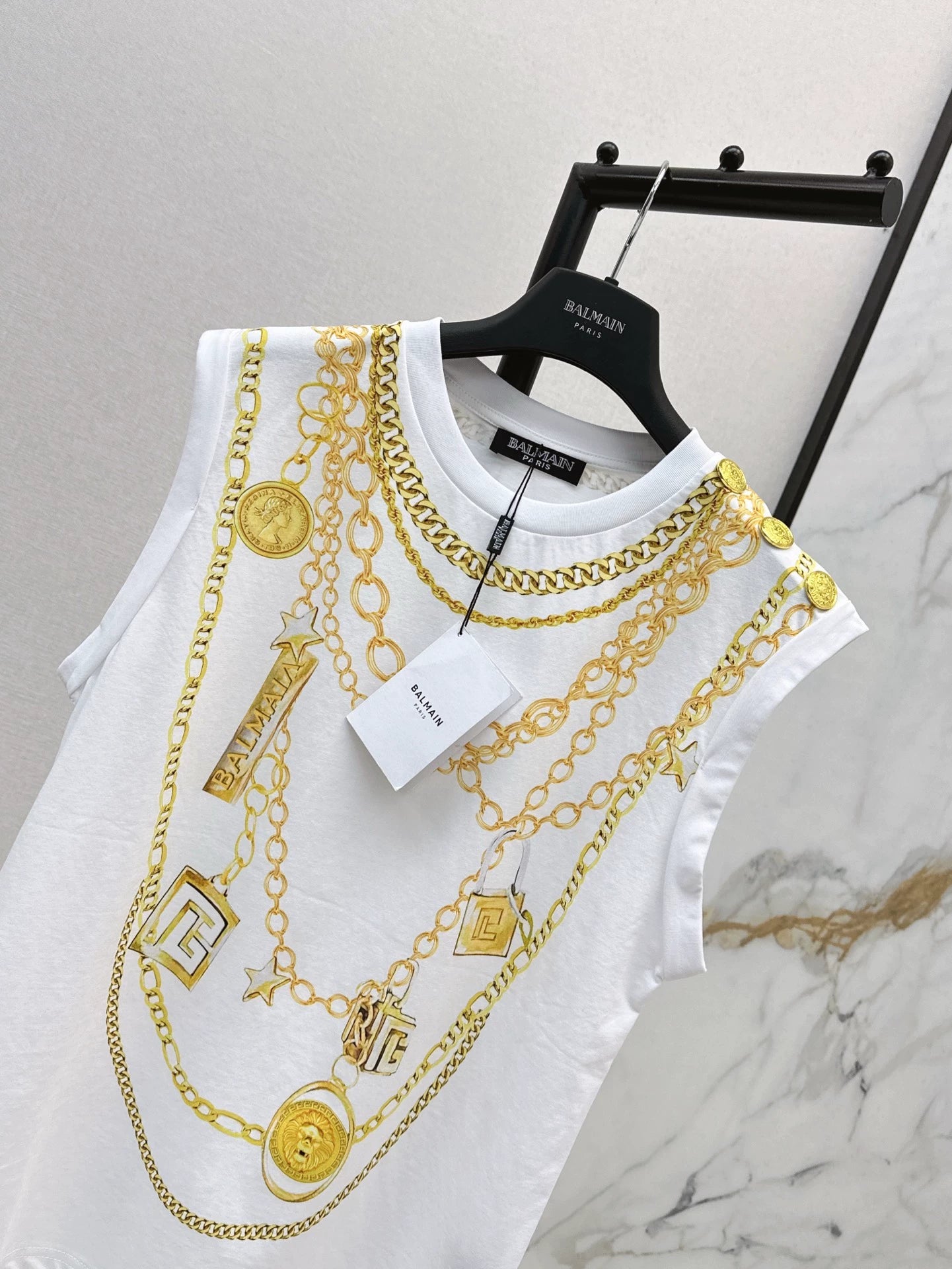 Ba 25 Spring Summer New Sleeveless T-shirt Loose Casual Tank Top