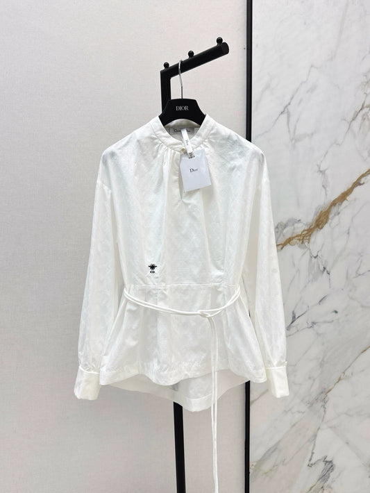 D 25 spring and summer newest temperament waist shirt