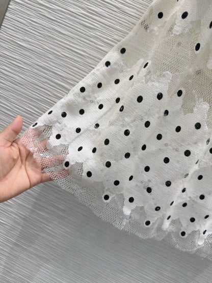 M 25 New Bow Net Yarn Half Skirt