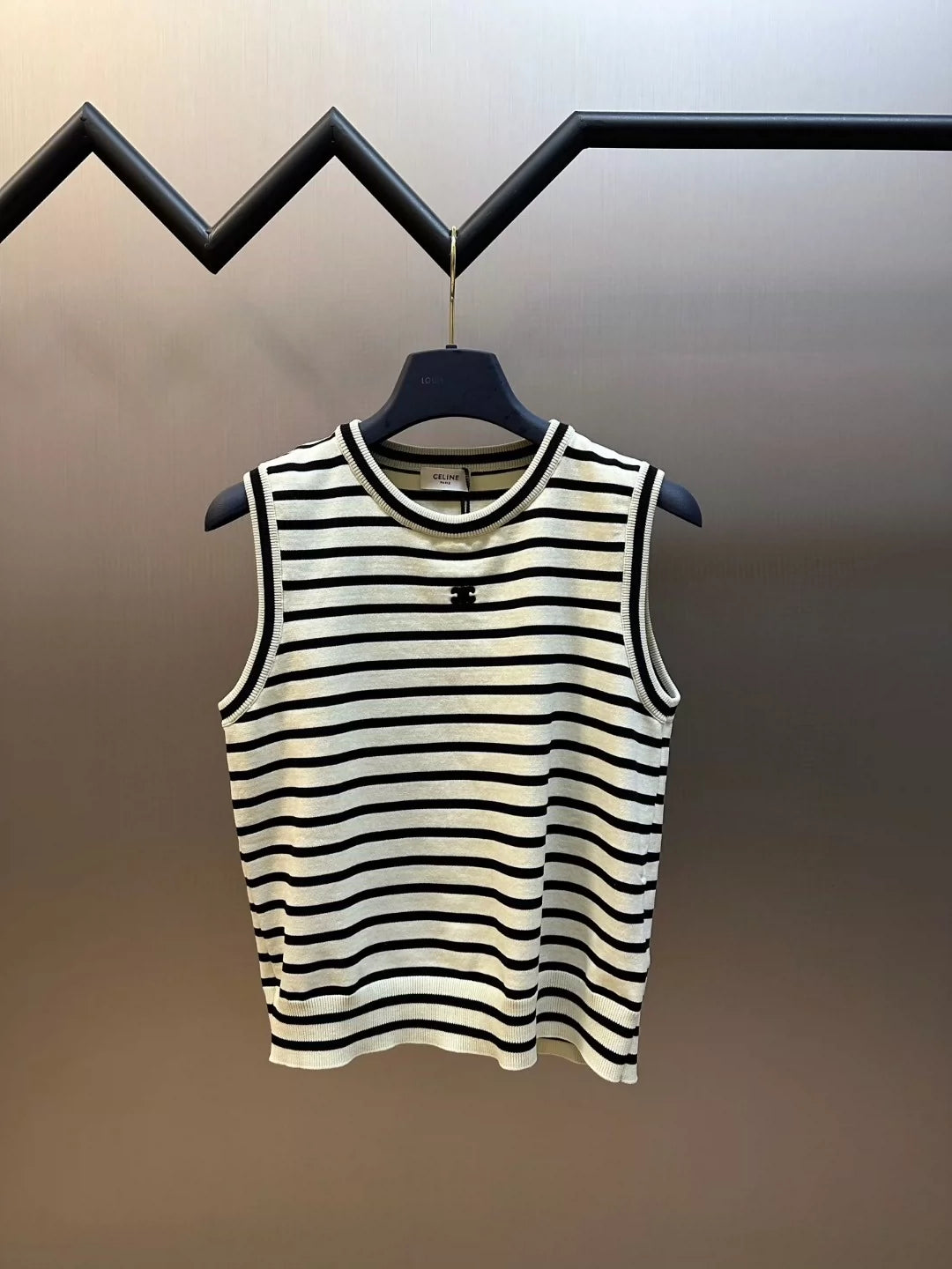 CE 25 Striped knit undershirt