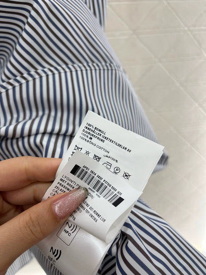P 25 New Striped Sleeveless Dress