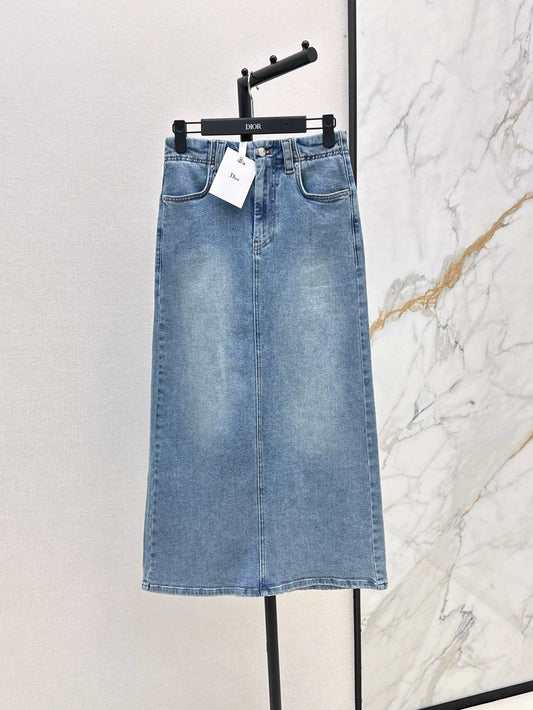 D 25 Spring/Summer Latest Denim Half Skirt (S-XXL)