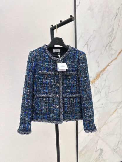 He 25 Tweed jacket with trim