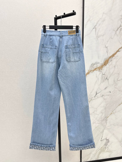 D 25 Spring/Summer New Denim Trousers