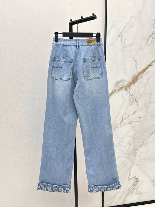 D 25 Spring/Summer New Denim Trousers