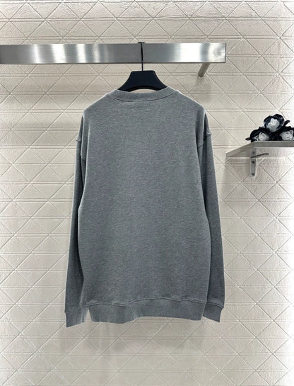 G 25 round neck lettering sweatshirt