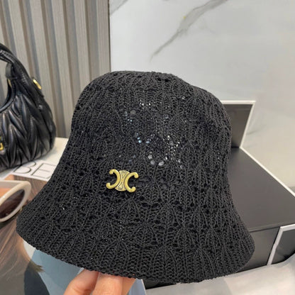 25 Summer new hollow fisherman hat