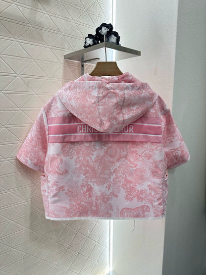 D 25 Jacquard short-sleeved jacket
