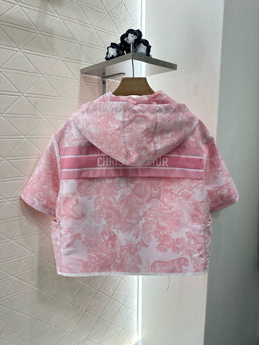 D 25 Jacquard short-sleeved jacket