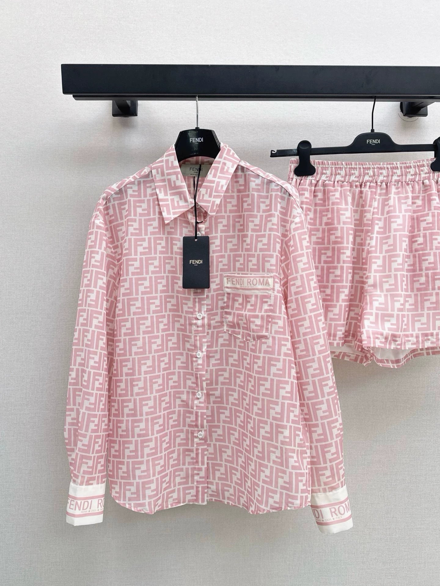 F 25 Spring/Summer Latest Classic Printed Casual Suit