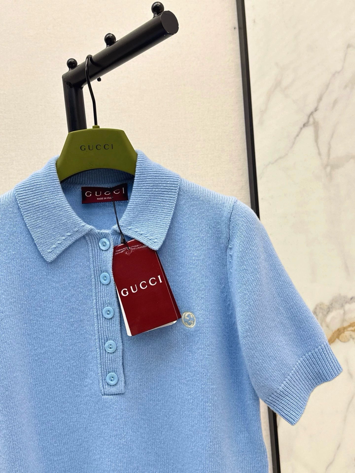 G 25 Spring/Summer Latest Lapel Short Sleeve Top