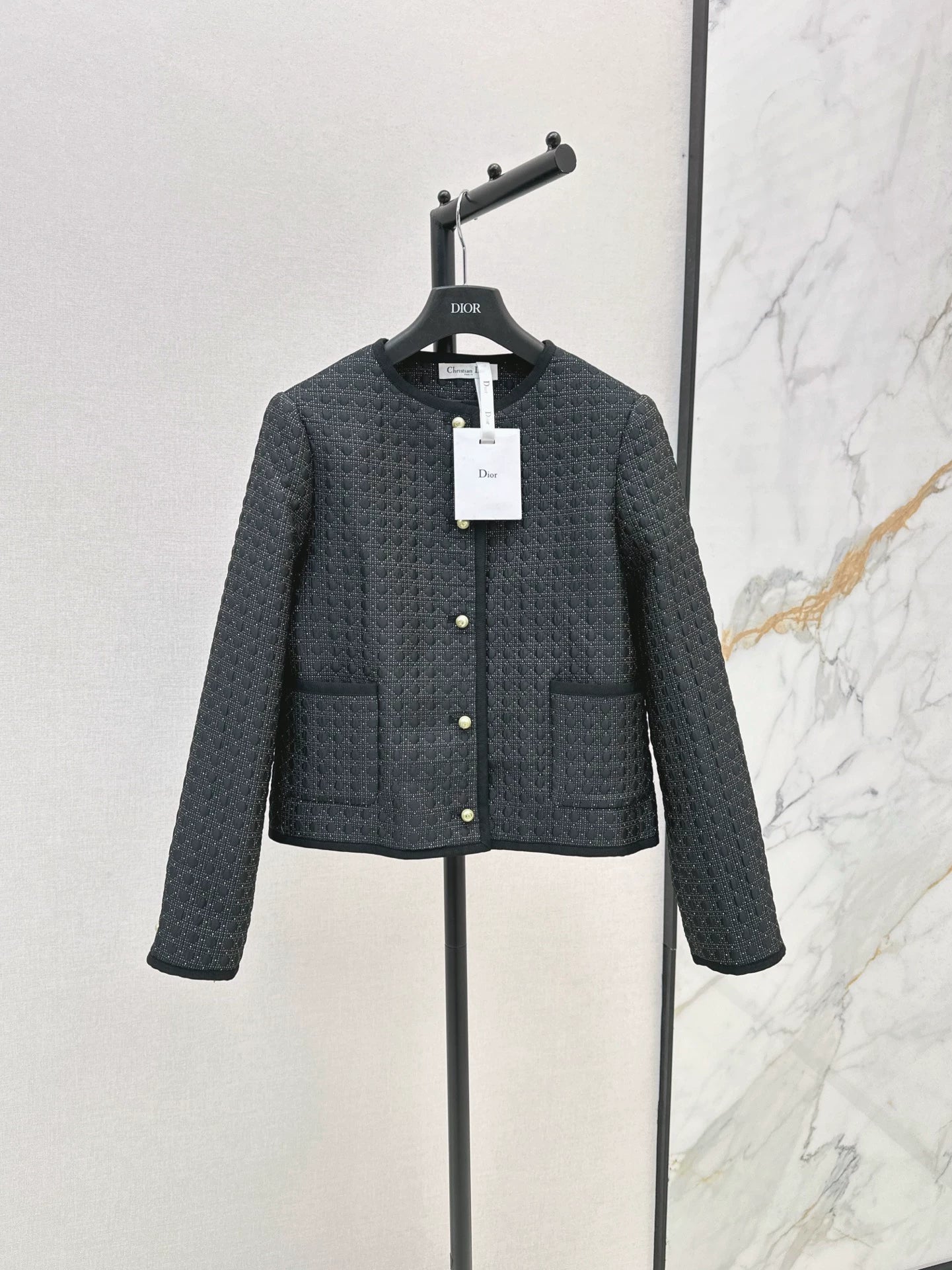 Di 25fw new round neck jacket