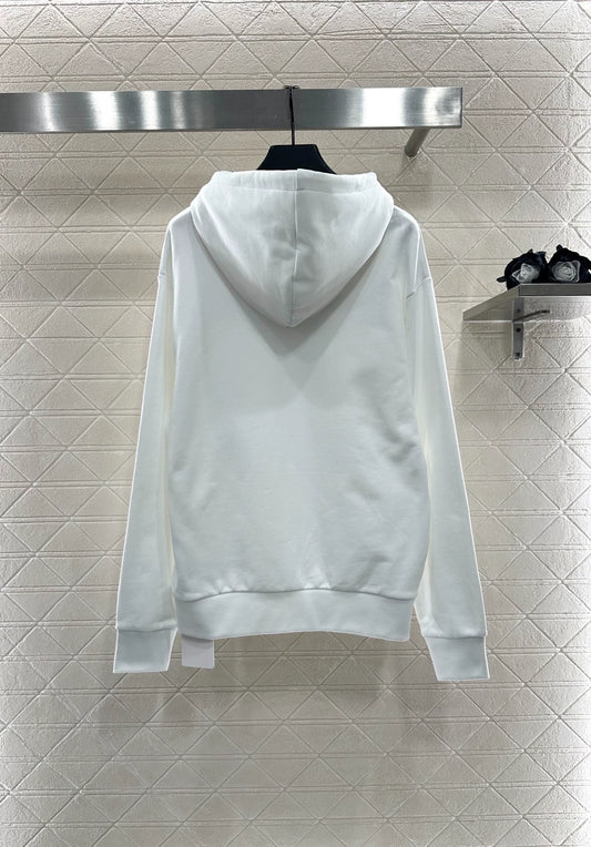Ce 25 Hooded lettered sweatshirt
