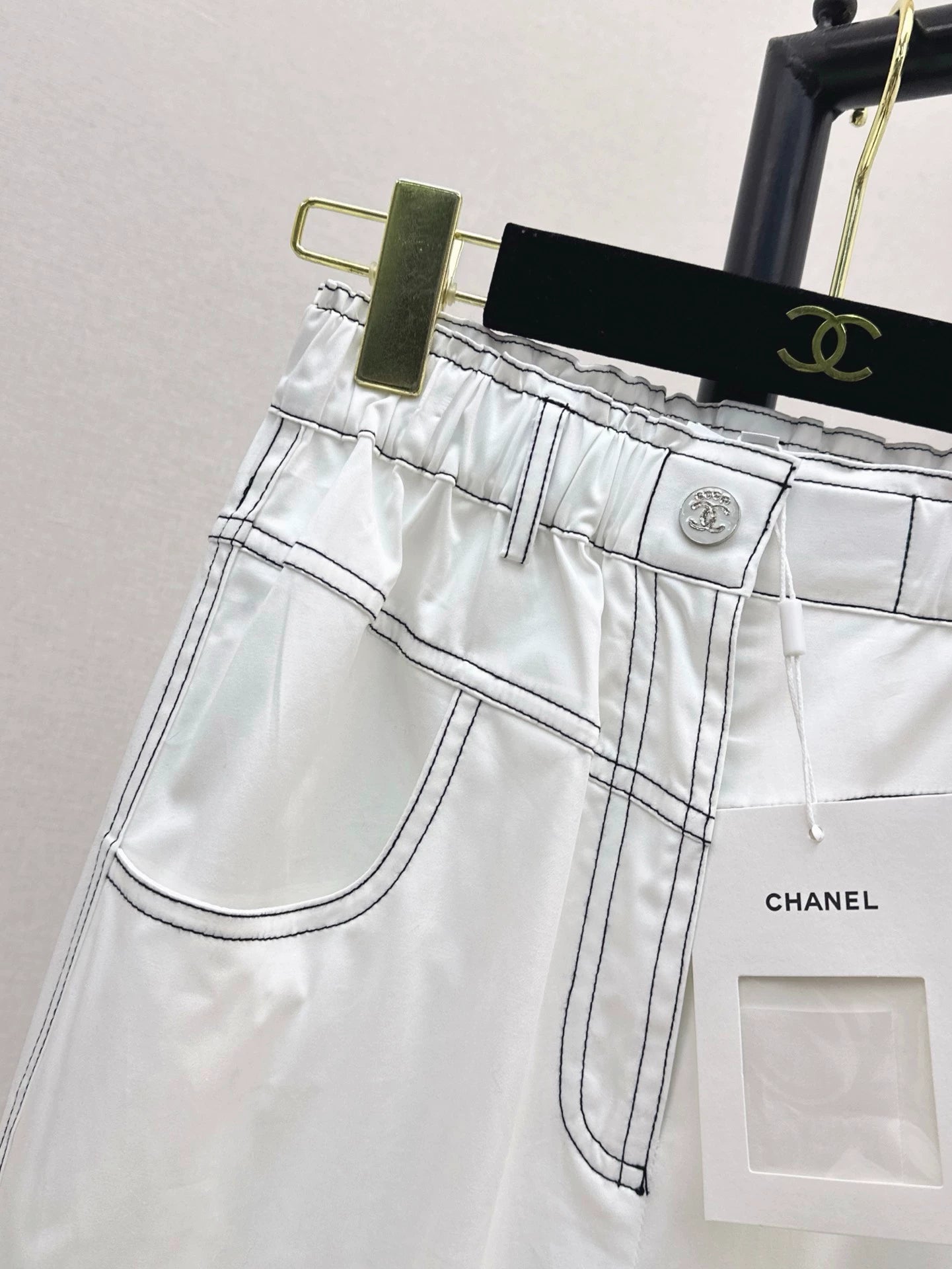 c 25 Spring/Summer New High Waisted Drawstring Trousers