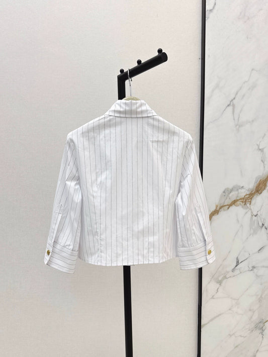 Bu 25 Spring/Summer New Split Sleeve Design Shirt