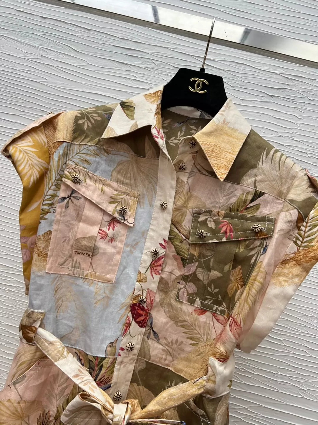 Z 25 spring and summer new vacation style jumpsuit lazy vacation style